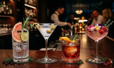Gin Beverages Cocktails