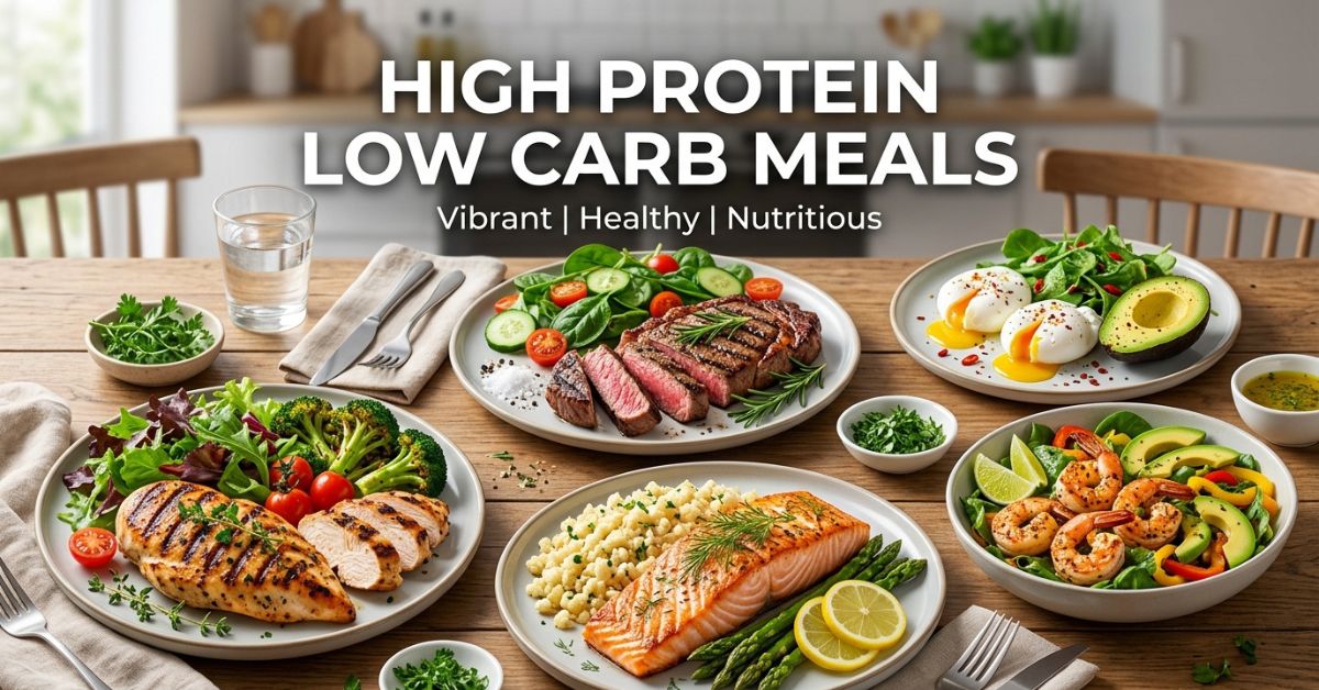 High Protein Low Carb Meals